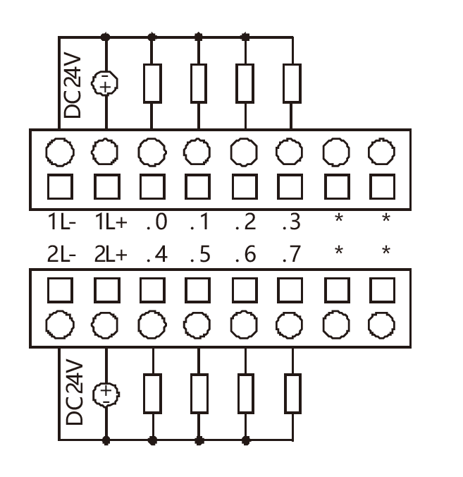 Mixed digital expansion Kinco PM523-08DT for K6 PLC