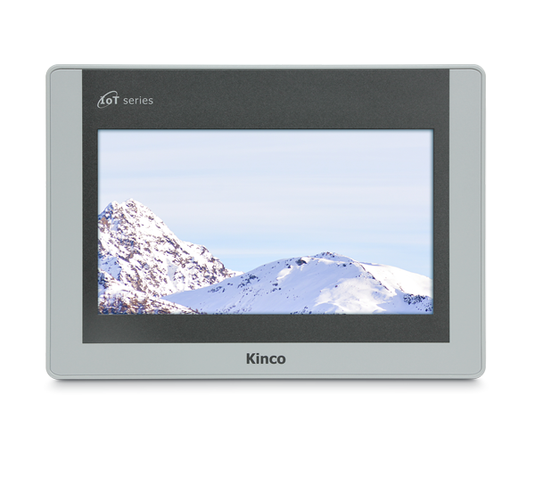 Kinco GT070HE 7" IoT Series Widescreen HMI-Touchpanel mit Ethernet ohne Frontfolie