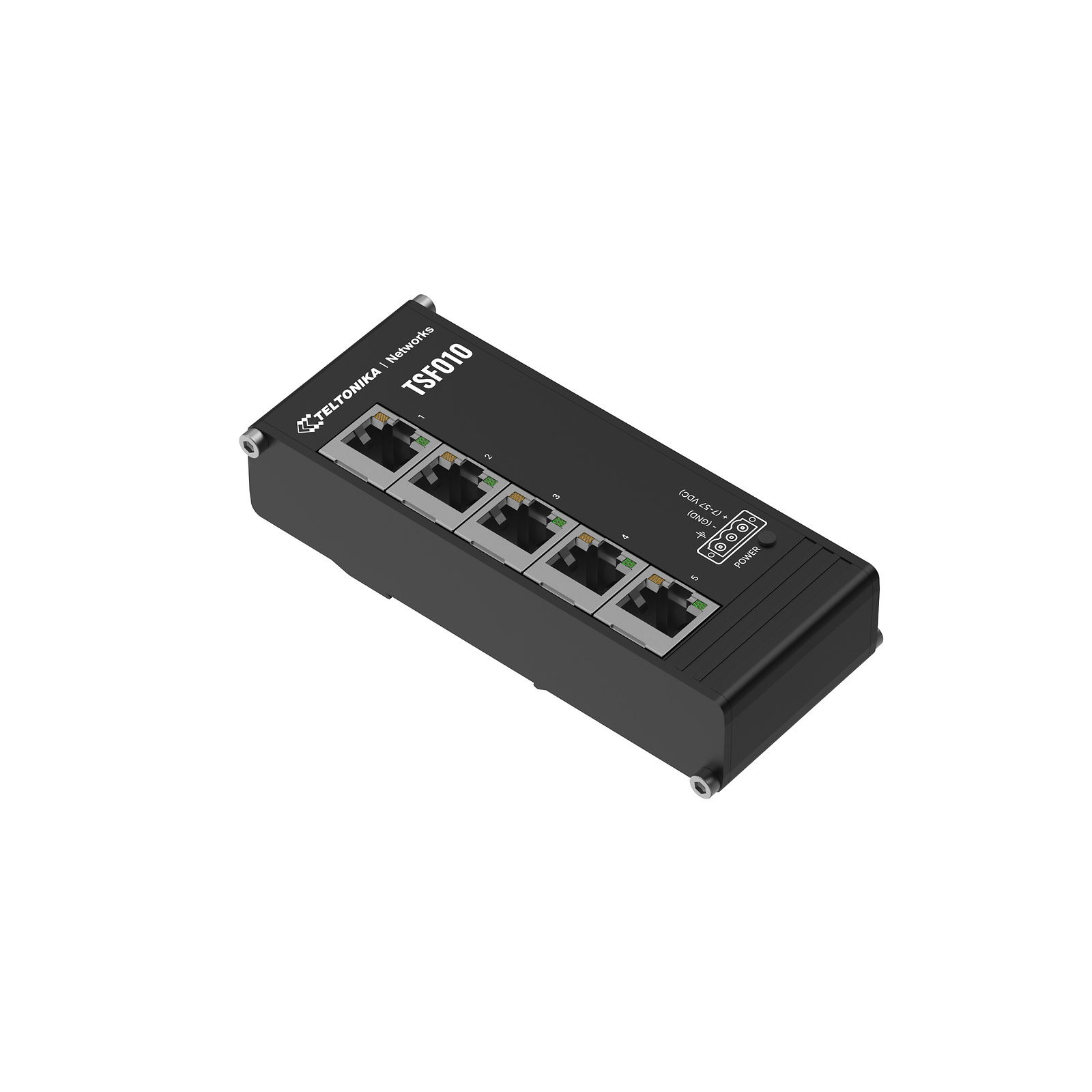 Teltonika TSF010 Flat Industrial Switch 5 x 100 ports