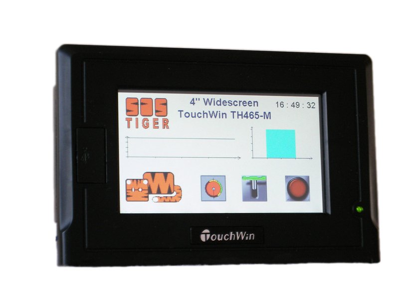 THINGET TouchWin TH 4,3" Widescreen HMI-Touchpanel 65536 Farben TFT