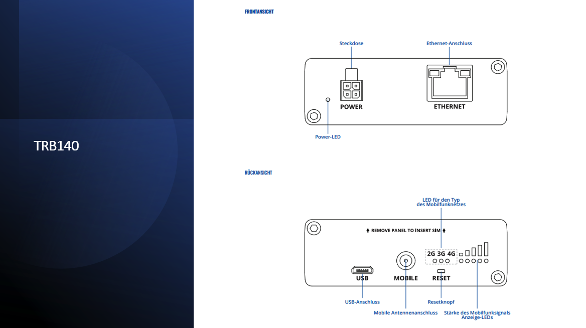 Teltonika TRB140 LTE Cat 4 Ethernet Gateway