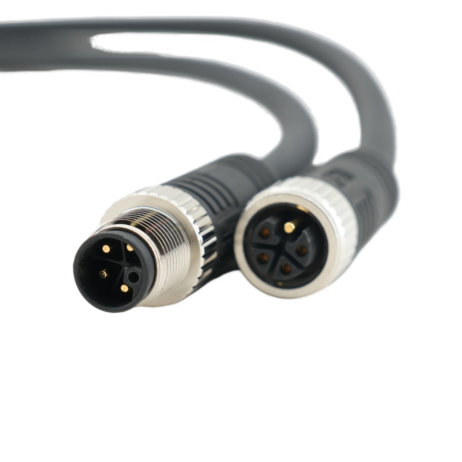Odot IP-A-P-2MS/2FS-5UR030 Power-Kabel M12/M12, PUR, 3 m