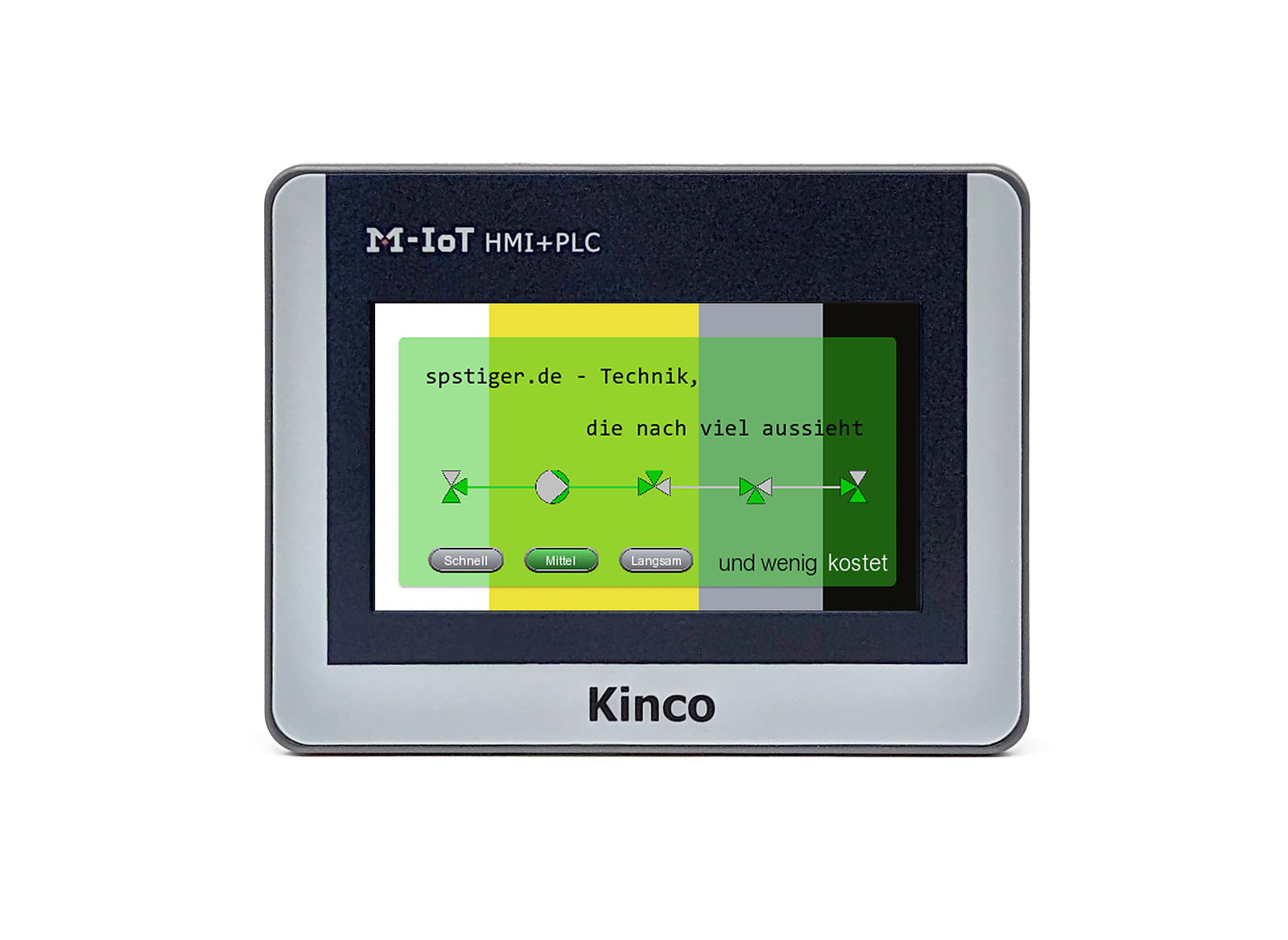 Kinco MK043E-20DT 4" IoT Series HMI Touch Panel with Ethernet and Integrated PLC