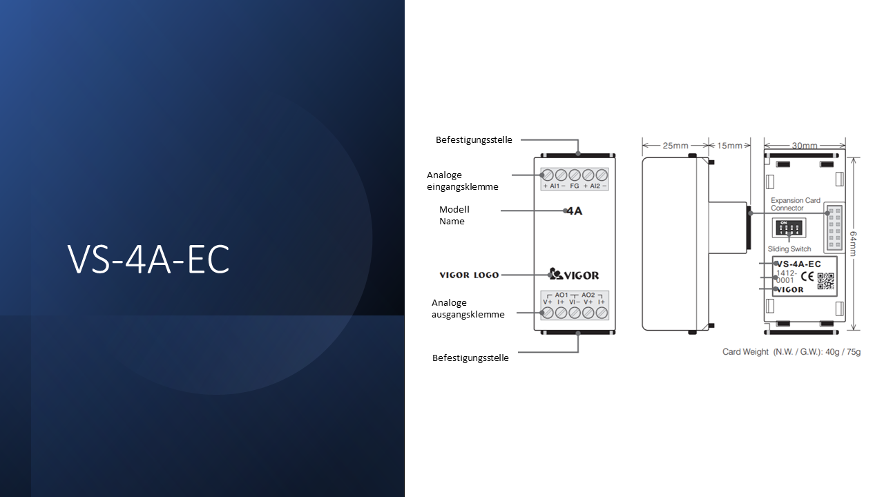 Vigor-VS.A.EC.Special Function Card