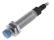 induktiver Näherungsschalter Lanbao mit Kabel (PVC) - Durchmesser M12x1 - Schaltabstand 4 mm