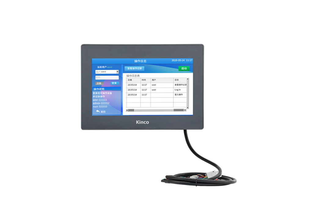 Kinco HMI G100E-LRF HMI Touchscreen in IP65