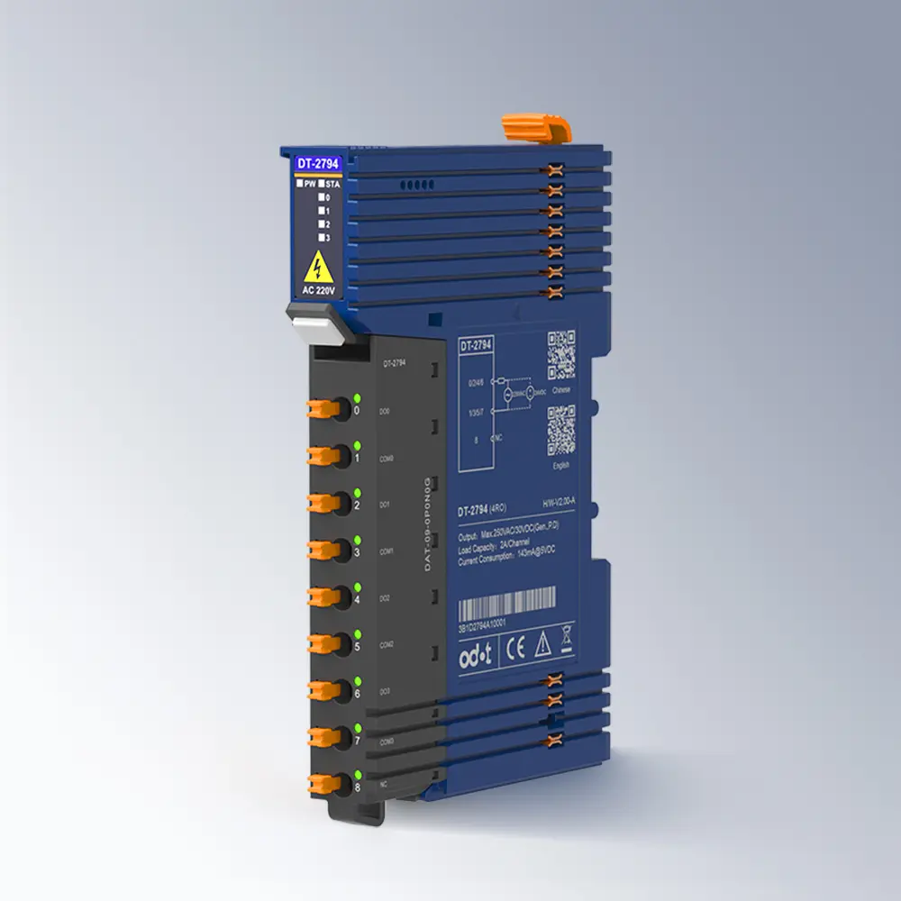 4 Ausgänge (Relais 250 V AC / 2 A)