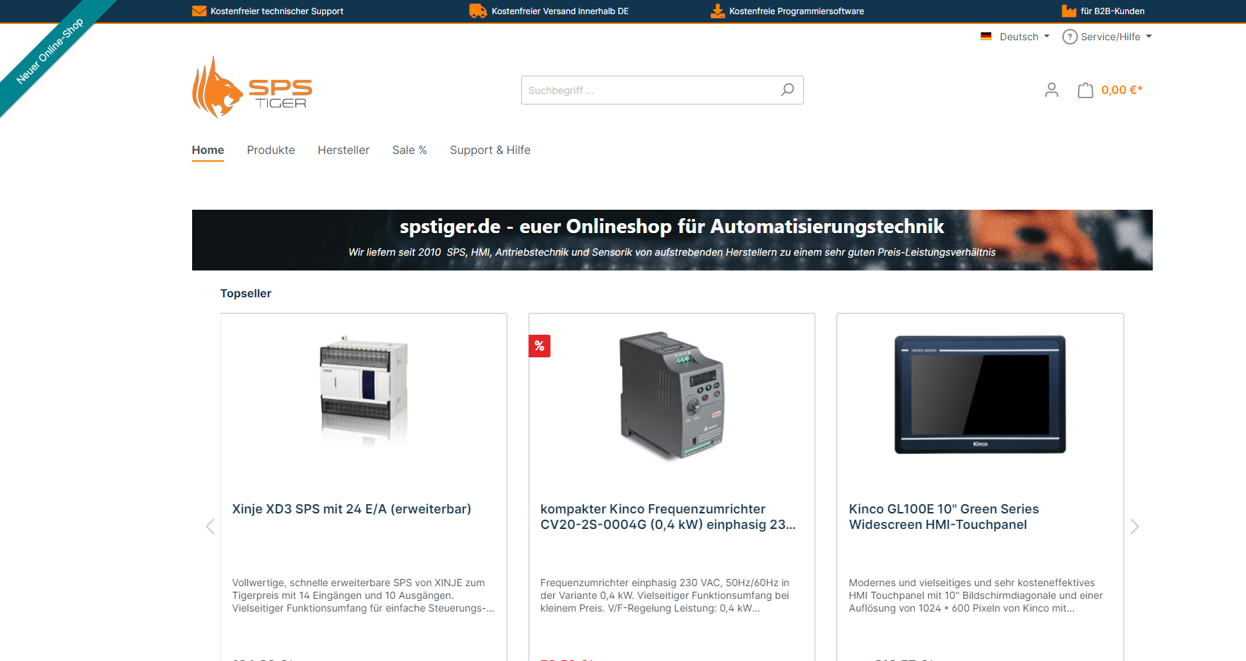 Erste Erfahrungen mit unserem neuen Shop-System