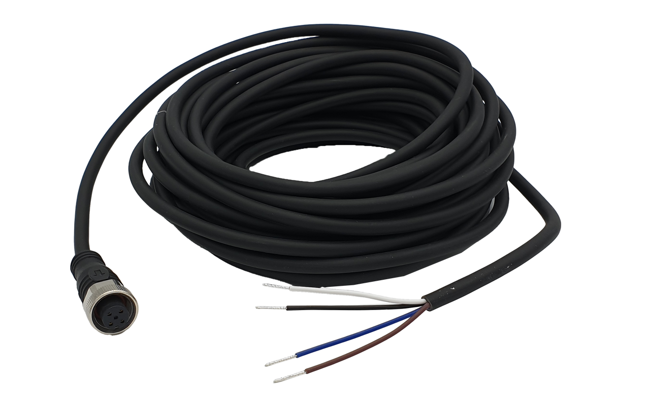 M12 Sensorleitung 5 m (PVC) Buchse