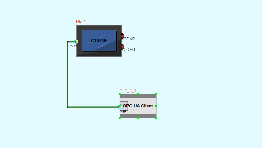 Das GT070E als OPC UA CLient